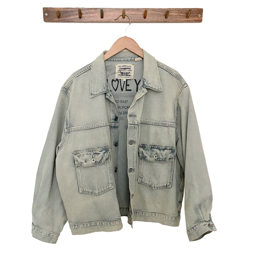 Levi's Made & Crafted Love Letter Jane Doe Trucker Denim